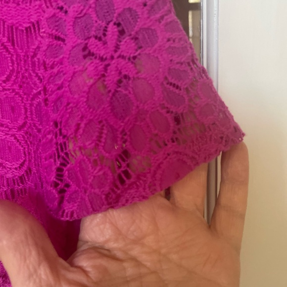 2/$15. Pink lace dress size2 - Picture 2 of 7